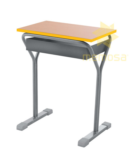 Mesa Escolar Bassy de MDF con Papelera