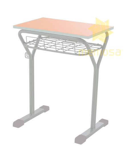 Mesa Escolar Primaria Bassy de MDF con Rejilla