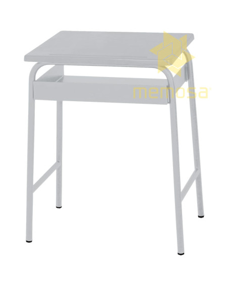 Mesa Escolar Primaria de Polipropileno con Papelera