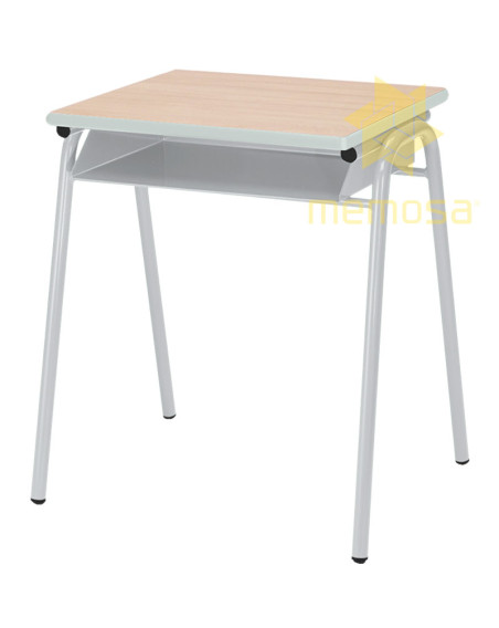 Mesa Escolar Primaria Viva de MDF con Papelera