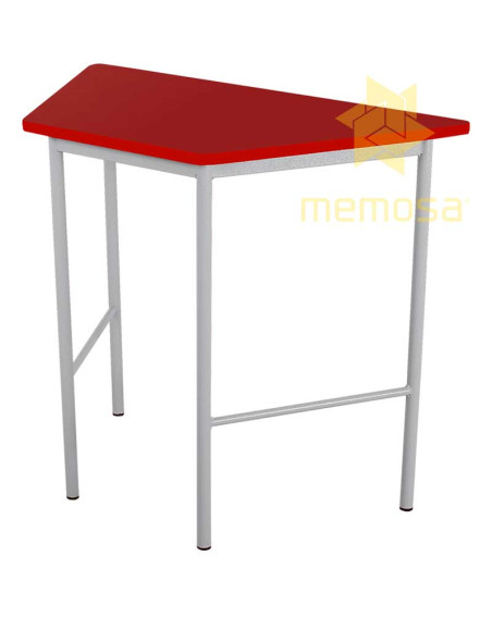 Mesa Escolar Trapezoidal de MDF