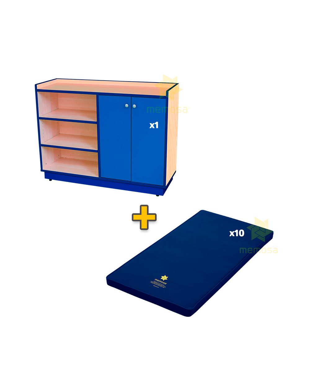 Conjunto de Organizador Baden + Colchonetas Infantiles
