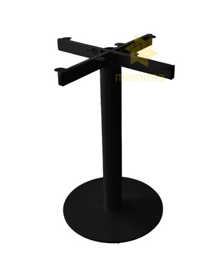 Pedestal para Mesa de Restaurante tipo Disco con Araña Chica