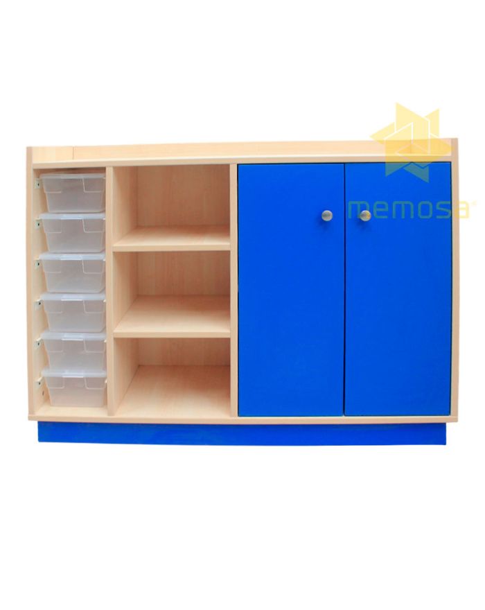 Mueble Organizador Dresden V Azul | Oferta