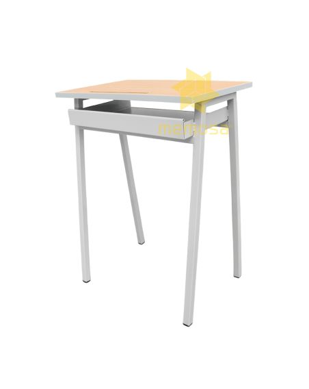 Mesa Escolar Primaria Vigo de MDF con Papelera