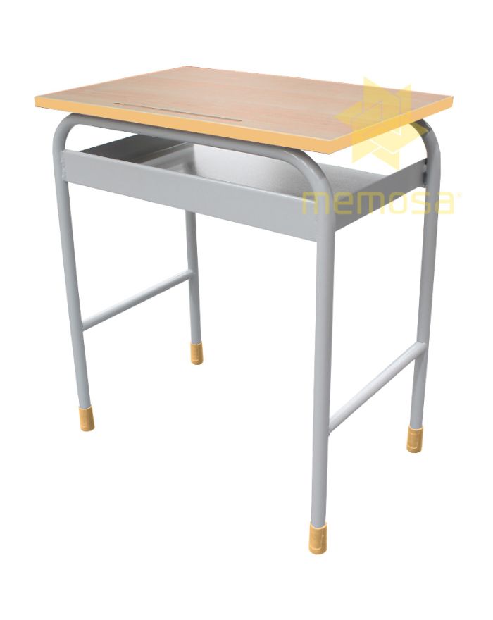 Mesa Escolar Bravo MDF con Papelera para Primaria