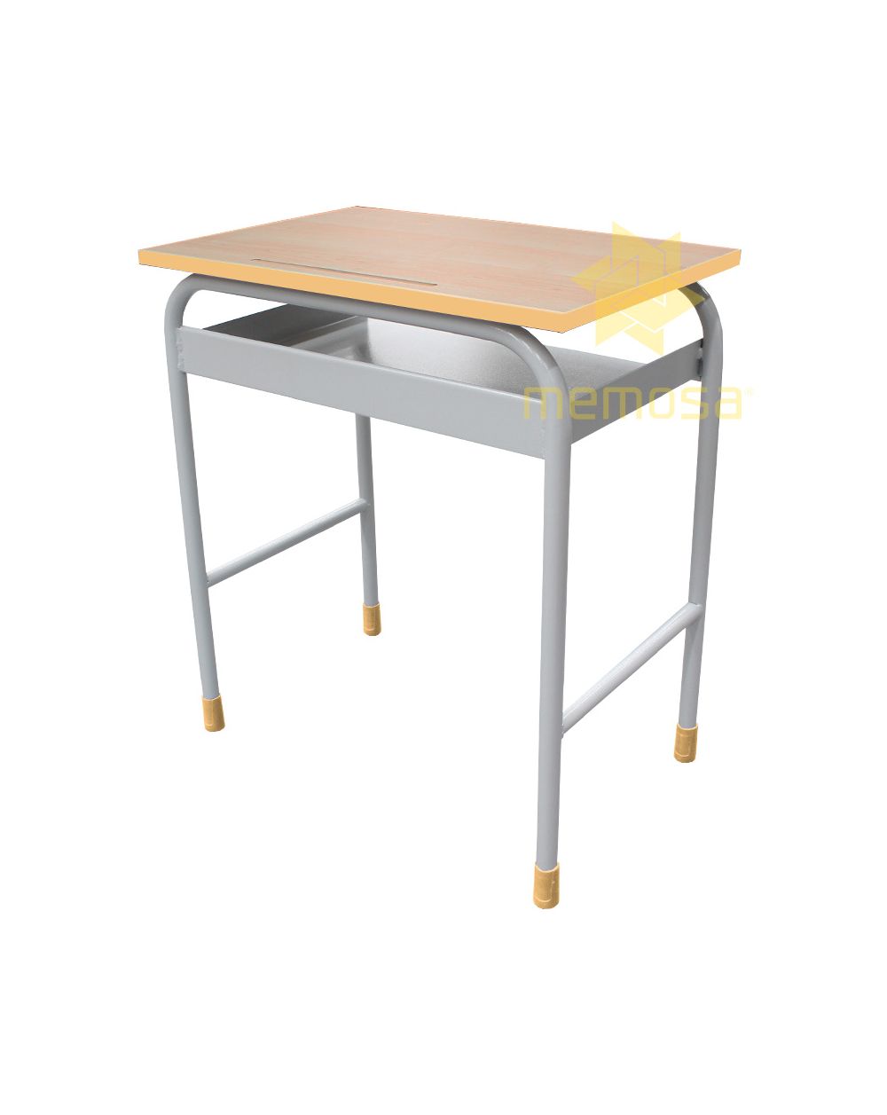 Mesa Escolar Bravo MDF con Papelera para Primaria