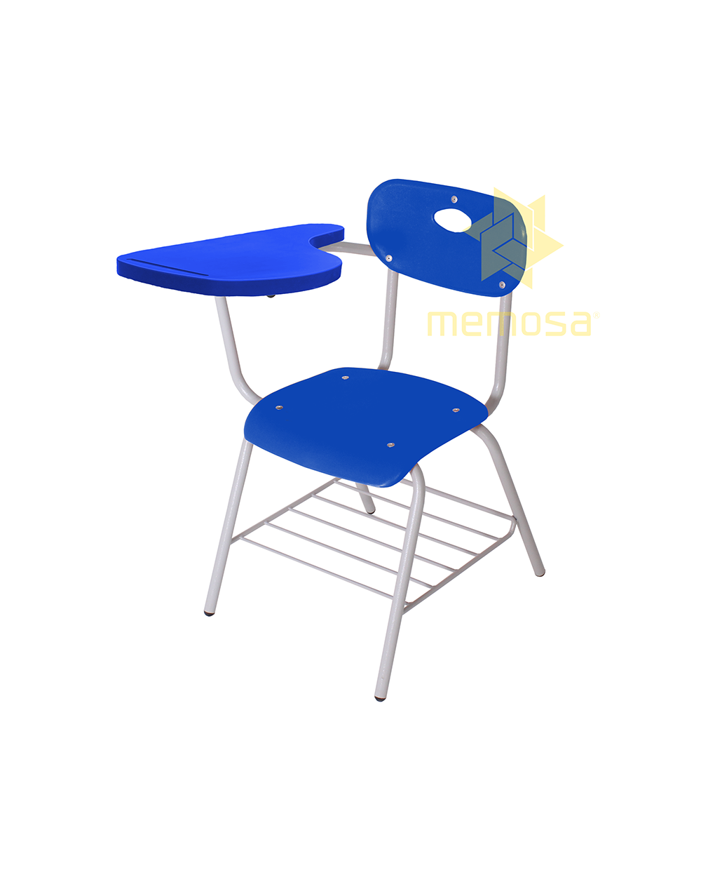 Pupitre Primaria Ágil con Paleta de Polipropileno-azul-azul