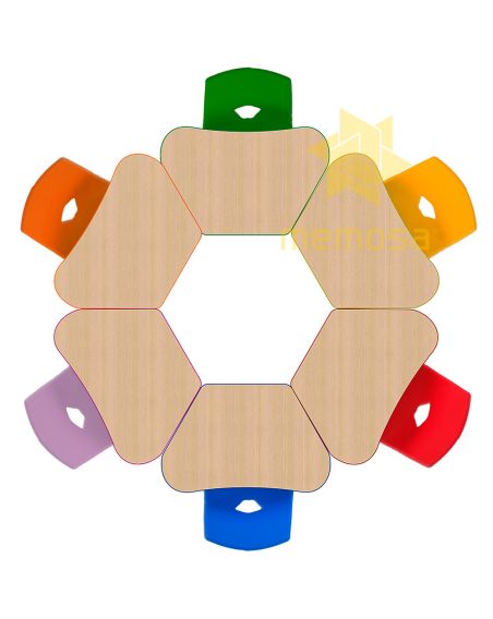 Mesa Escolar Primaria Sinergy