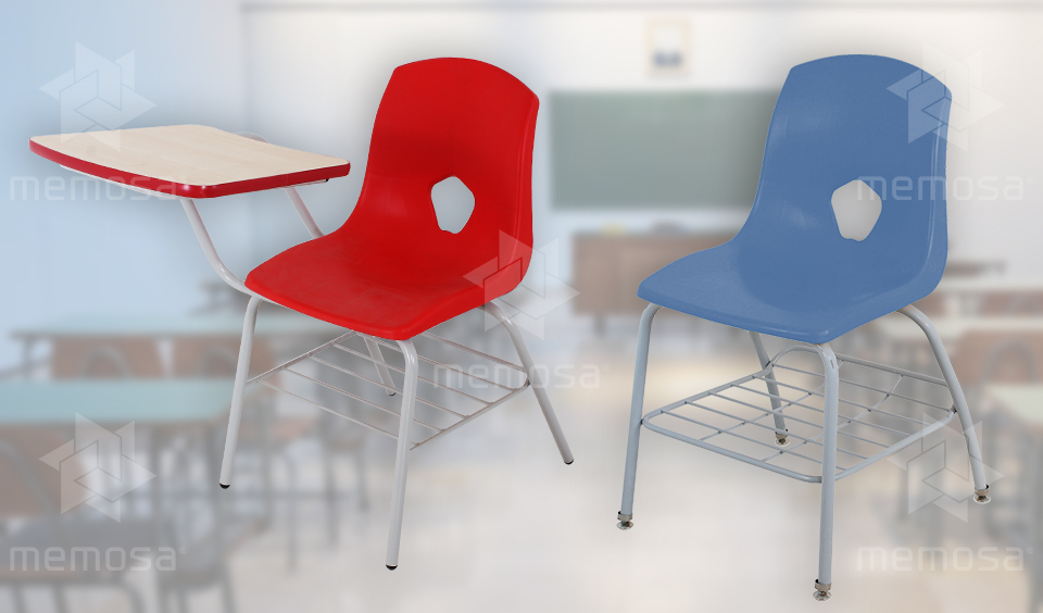 sillas escolares y pupitres memosa